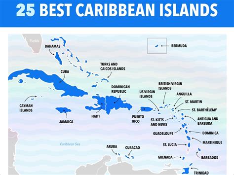 The largest island outside the main island is the Isla de la Juventud (Isle of Youth) in the southwest, with an area of 2,204 km 2 (851 sq mi). ... Cuba is the largest country by land area in the Caribbean. Its main island is the 17th-largest island in the world by land area. The island rises between the Atlantic Ocean and the Caribbean.